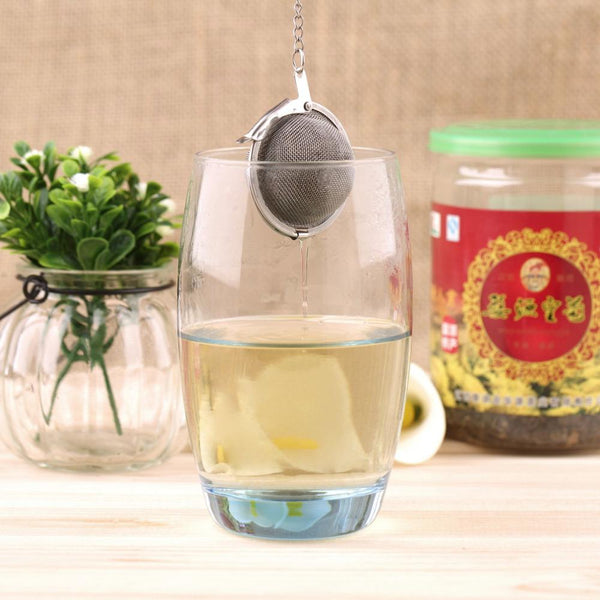 Sphere Locking Spice Tea Strainer