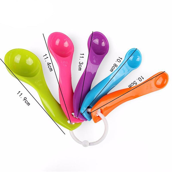 Colorful Plastic Measure Spoon