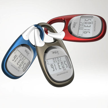 Multicolor 3D Pedometer Calorie Measurement