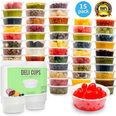Plastic Food Storage Containers with Lids