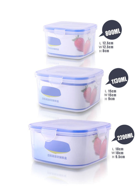 Plastic Kitchen Storage Boxes