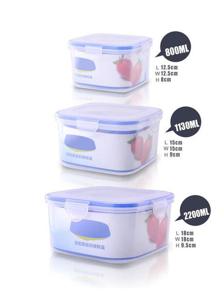 Plastic Kitchen Storage Boxes